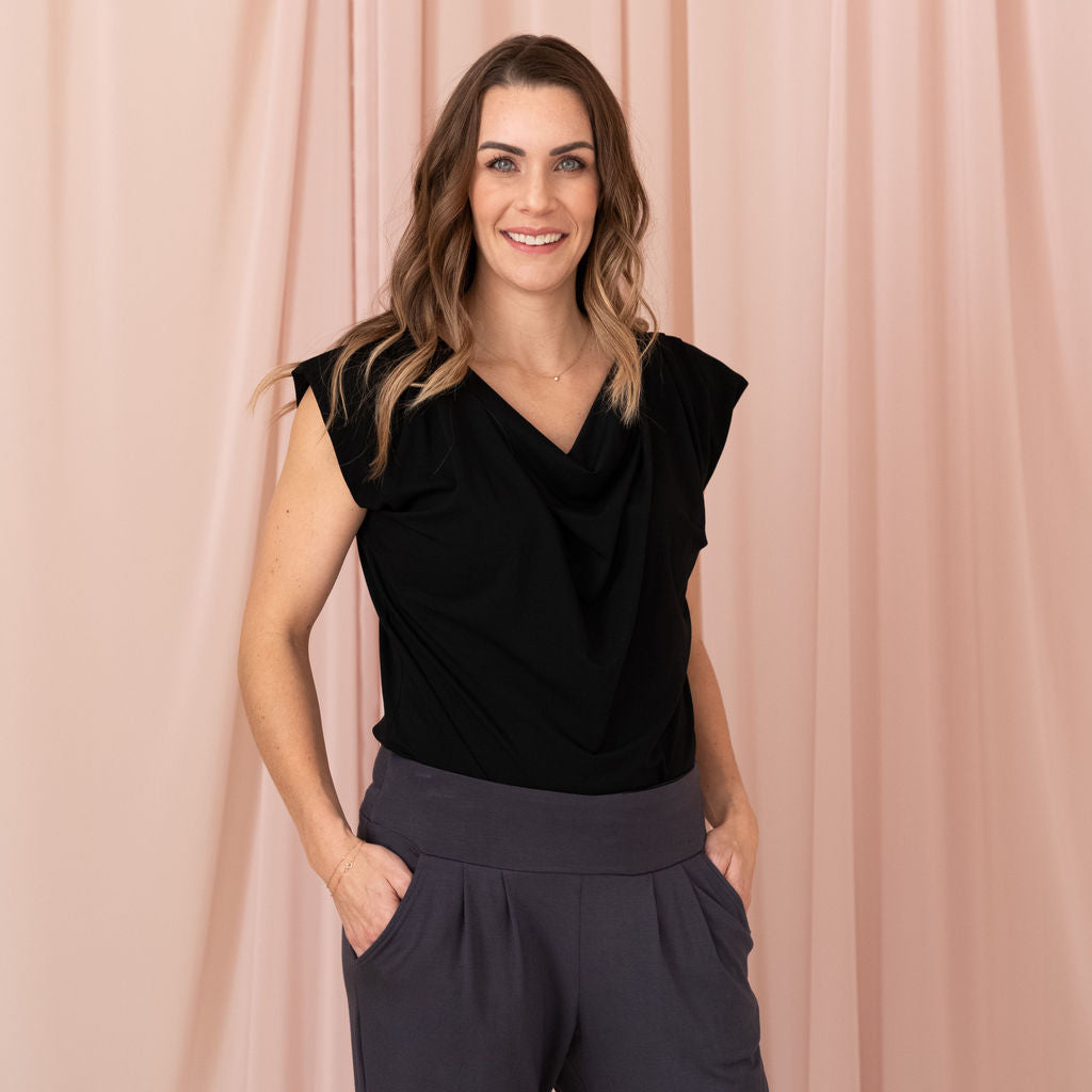 Sustainable V-Neck Top