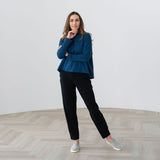 The Dressy Mock Neck Sweatshirt