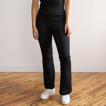 Asquith Flared Pants Extra LONG - Black - SALE - Yoga Specials