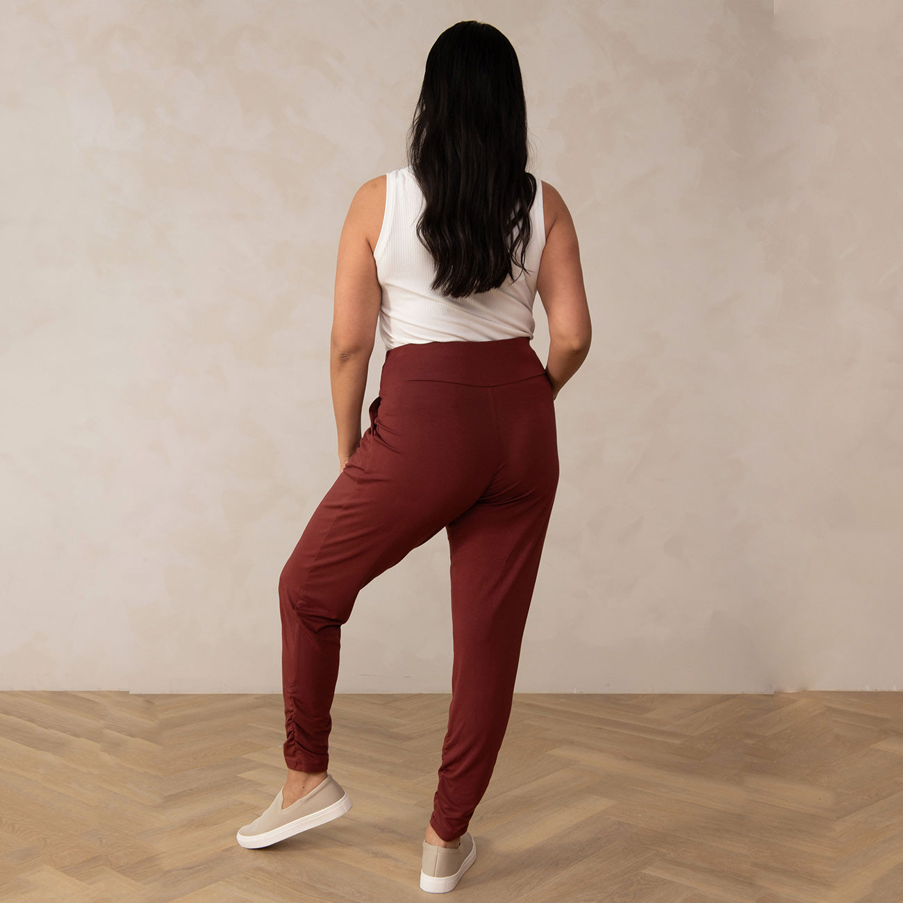 Unique Bargains Women's Plus Size Sweatpants Elastic Waist Joggers Pants